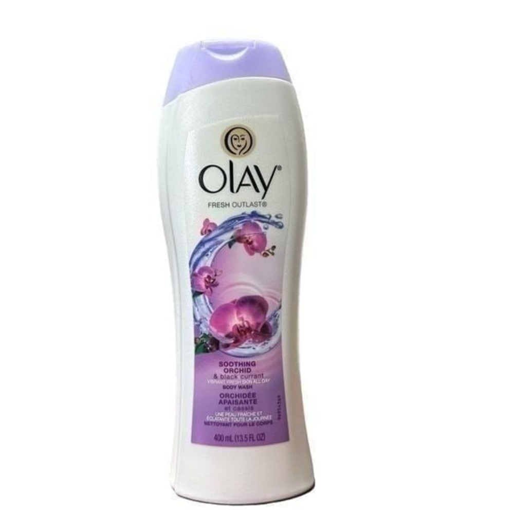 NEW Olay fresh outlast soothing orchid & black currant body wash